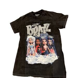 Bratz Tour Cotton Womens Small T-shirt Dolls Graphic